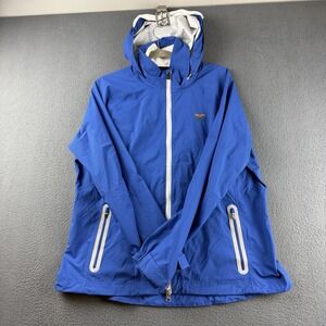 Zero Restriction Jacket Men's XL Blue Baltusrol Windbreaker Full Zip Hood Golf